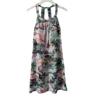 Prana Cantine Dress Built In Bra Athleisure Racerback Stretch Feminine Womens M